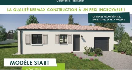 Modèle Start 60m² - 2CH - garage accolé 39183-9811modele620240627O3GNo.jpeg - BERMAX Construction