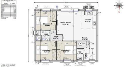 Modèle Start 70m² - 3CH - sans garage 39231-9811modele8202407010PQb1.jpeg - BERMAX Construction