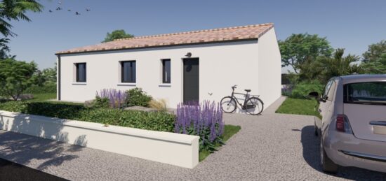 Maison neuve à Sers, Nouvelle-Aquitaine