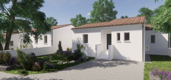 Maison neuve à Grézac, Nouvelle-Aquitaine